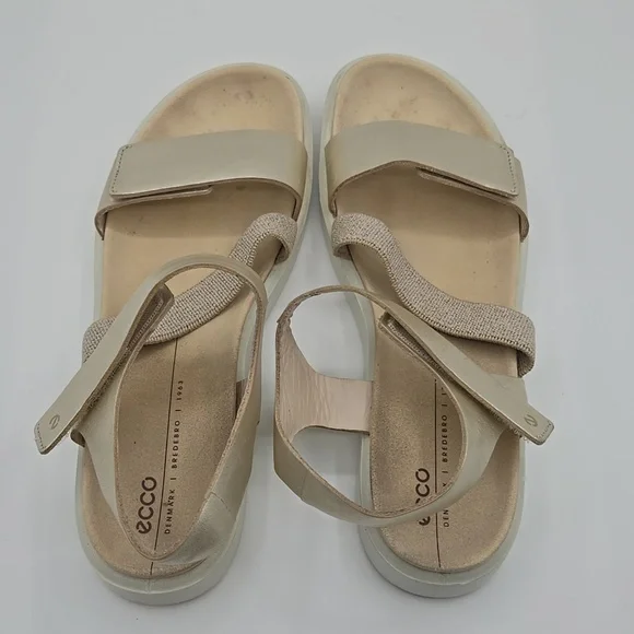 Ecco | Flowt 2 Band Sandals Size 40 - Picture 4 of 10